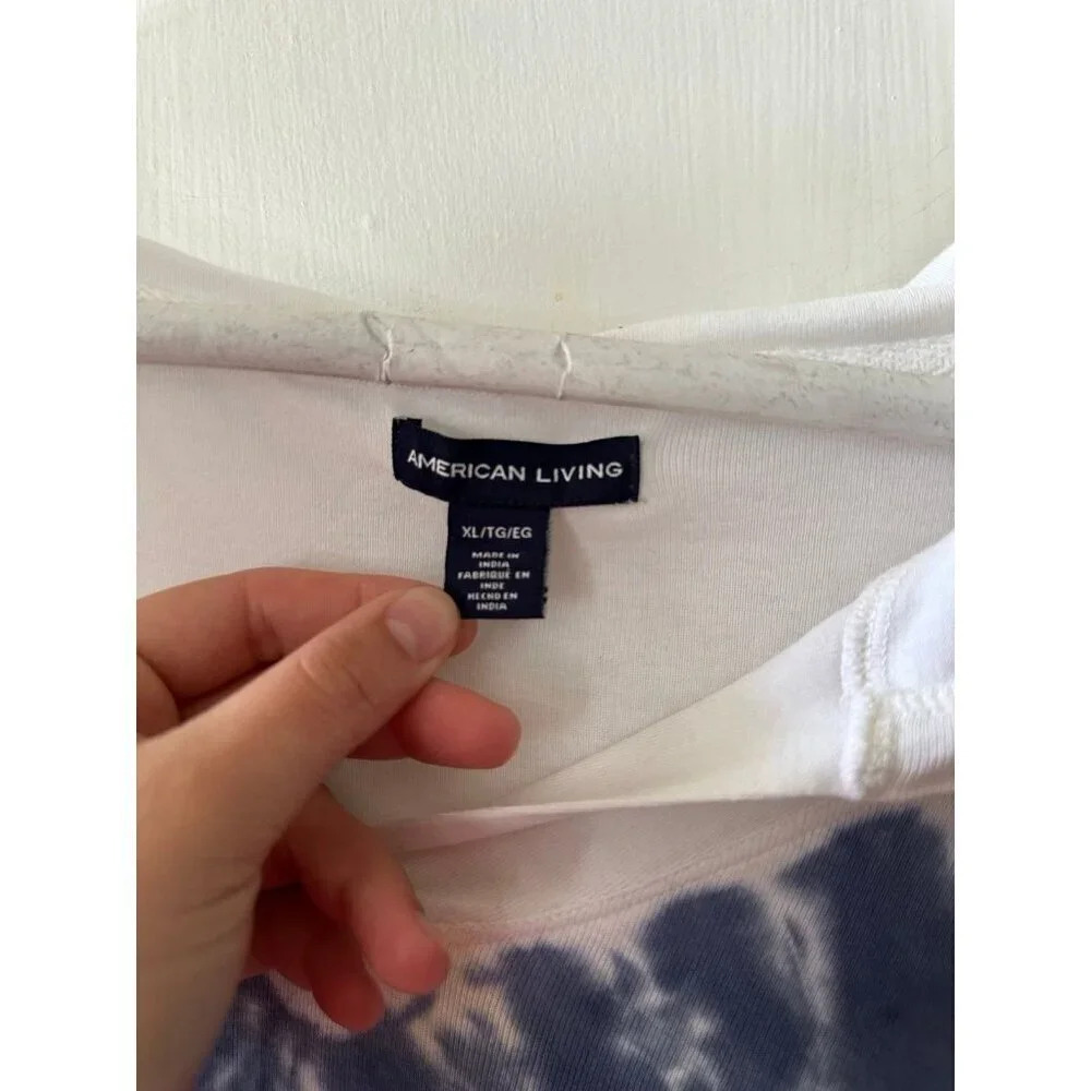 American Living Women’s size x-large tie dye shirt - Picture 4 of 7